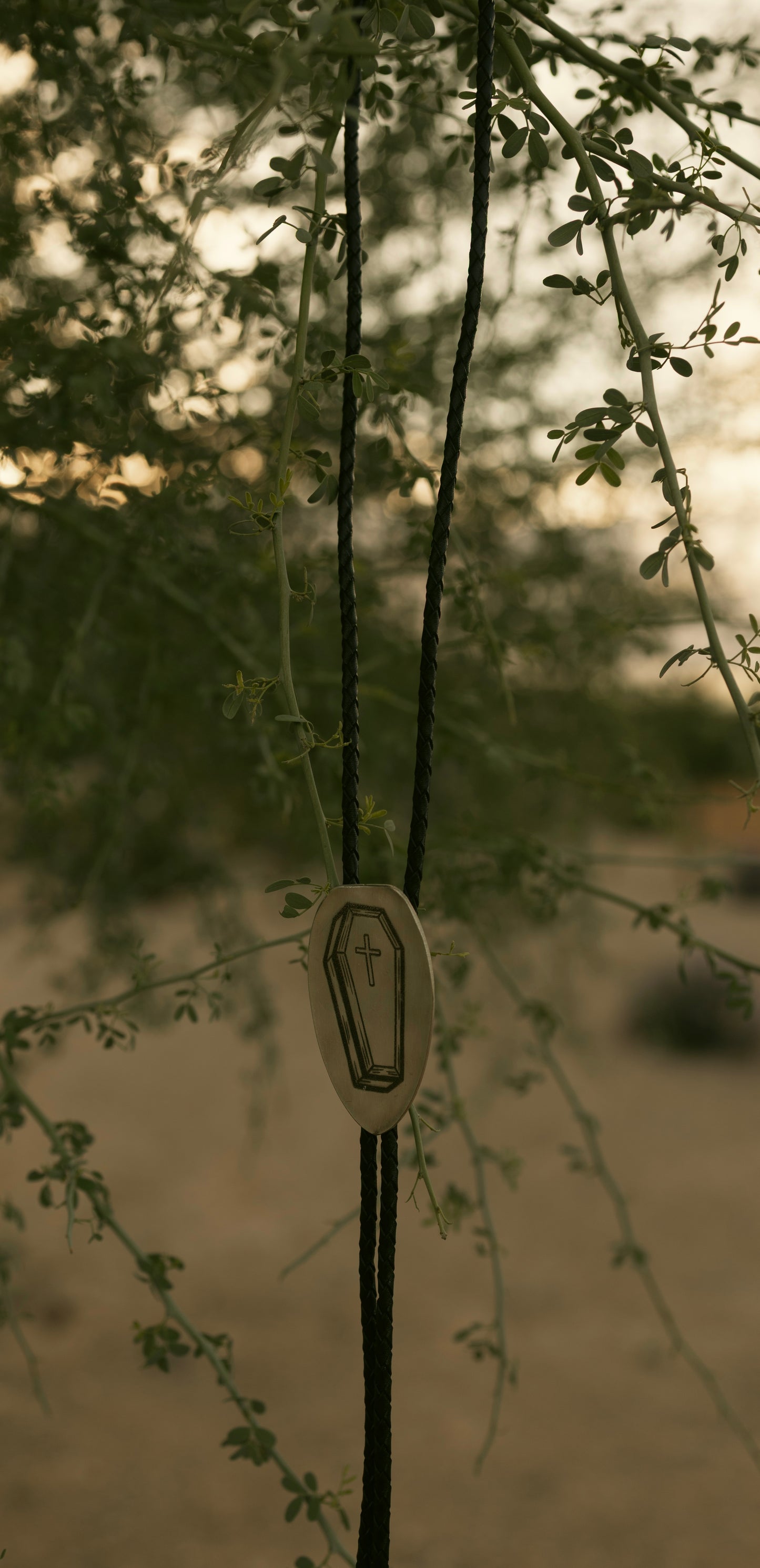Coffin Bolo Tie