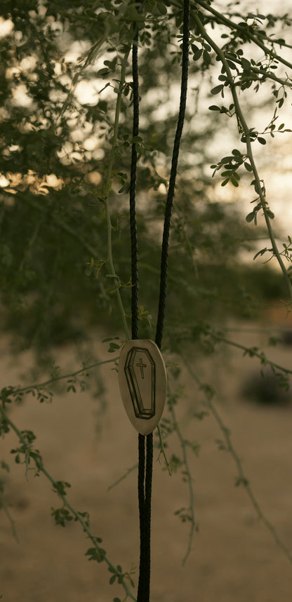 Coffin Bolo Tie